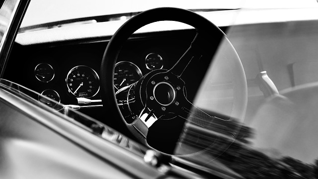 luxury car interior cockpit premium dashboard steering wheel technology