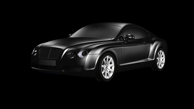 premium sports car front view studio lighting glossy paint luxury car gallery
