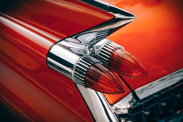 modern luxury car close-up in dark premium showroom lighting Tallinn Estonia