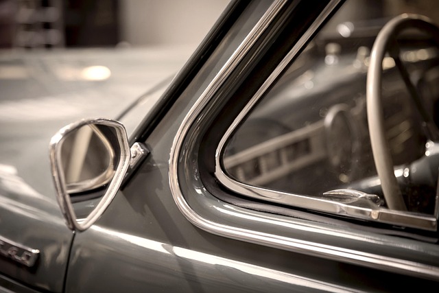 sports car side mirror carbon fiber detail premium exterior close-up